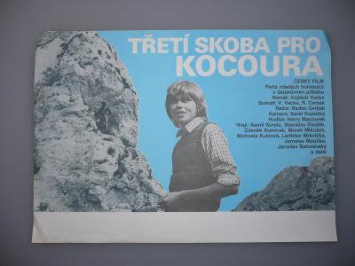 Třetí skoba pro Kocoura (filmový plakát, papírová fot