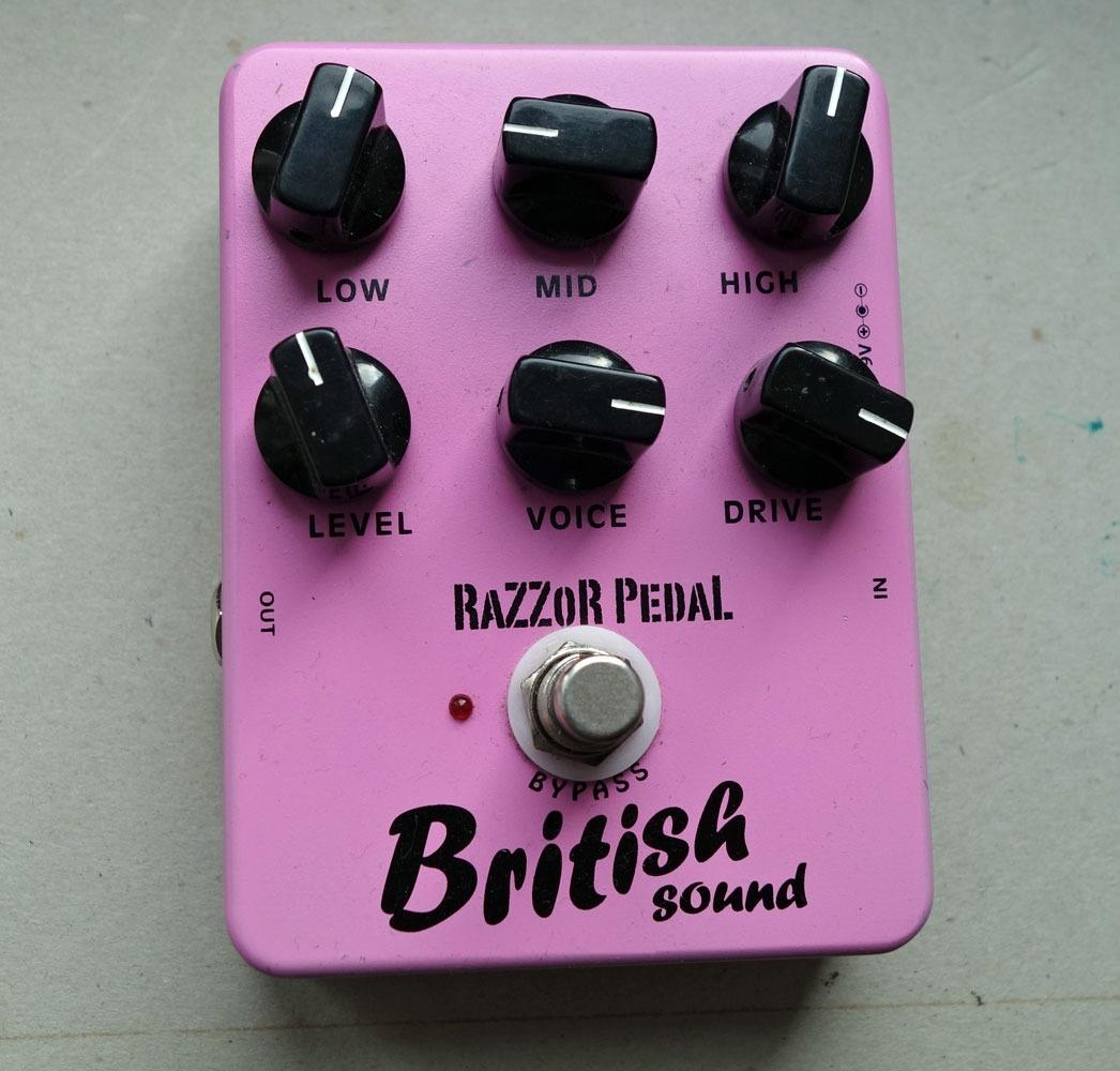 Gitarový efekt Razzor - British sound - Strunové nástroje