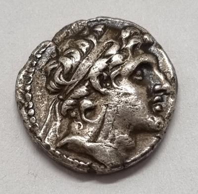 Seleukovské Kráľ., Drachma, Alexander I. Balas 150-145 p.n.l., gVF