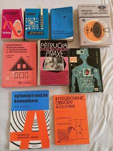 TESLA katalogy + spousta knih pro elektrotechniky; radioamatery..