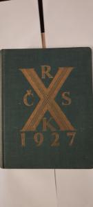 Ročenka československých knihtiskařů X .1927
