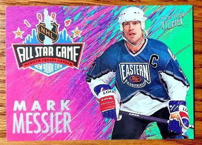 Mark MESSIER , 94-95 FLEER ULTRA ,  ALL STAR GAME , # 4 OF 12