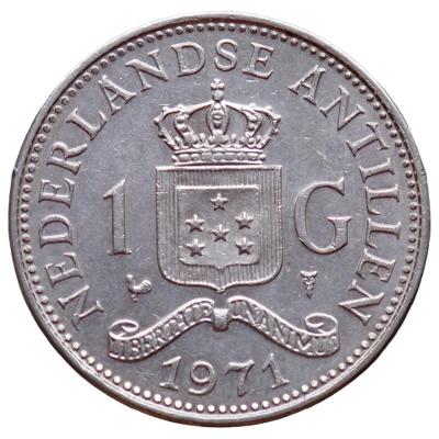 Nizozemí 1 Gulden 1971