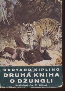 Druhá kniha džunglí (obálka Zdeněk Burian)