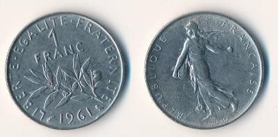Francie 1 frank 1961