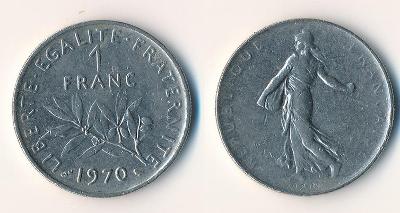 Francie 1 frank 1970