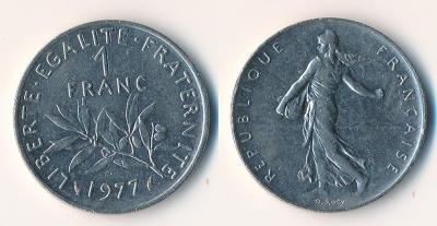 Francie 1 frank 1977