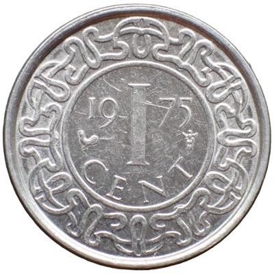Surinam 1 cent 1975