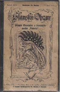 Slanský obzor, roč. XXIV. 1916 František Duras 