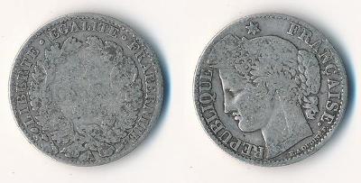 Francie 1/2 frank 1895