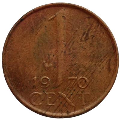 Nizozemsko 1 cent 1970