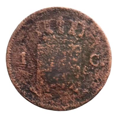 Nizozemsko 1 cent 1821