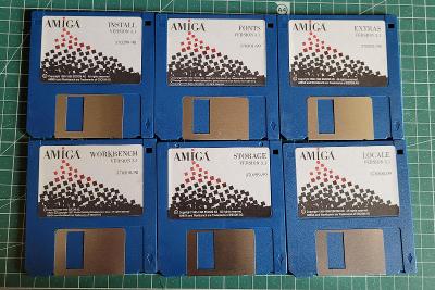 Diskety Amiga Workbench 3.1