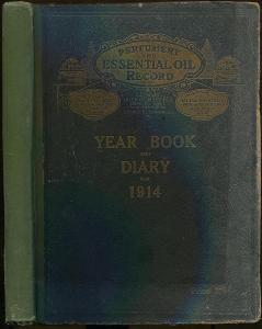 Perfumery and Essential Oil Record: Year Book and Diary for