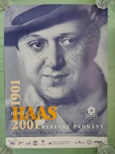 Hugo Haas reklamní plakát Herecké proměny