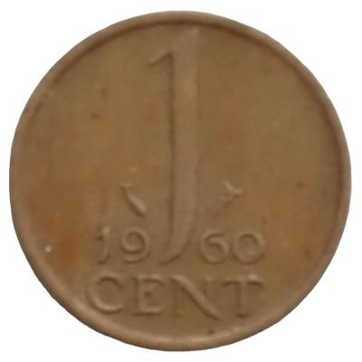 Nizozemsko 1 cent 1960