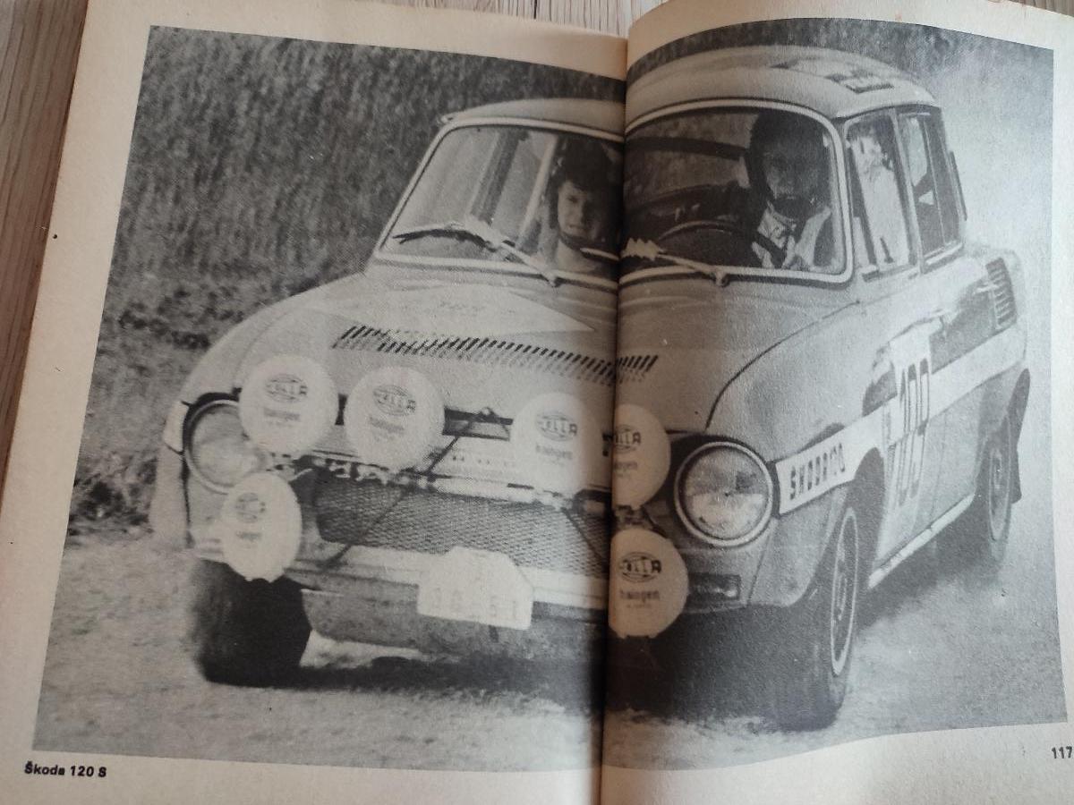 Škoda 120 s, 110 r, Fiat 126, Jawa-katalóg európskych automobilov 1973 - Motoristická literatúra