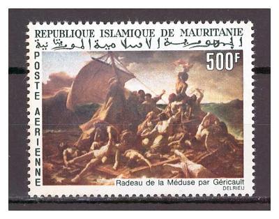 Mauritánie 1966  "Sinking of the frigate “Medusa”"