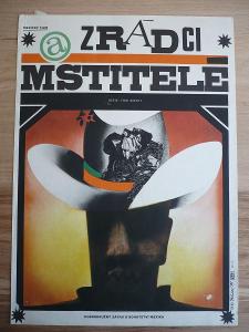 Zrádci a mstitelé (filmový plakát, film Mexiko 1977, re
