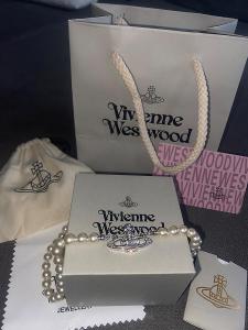 Vivienne Westwood perlový náhrdelník