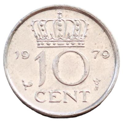 Nizozemsko 10 cent 1979