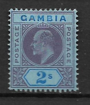 Britská kolonie  Gambia 2s MH*
