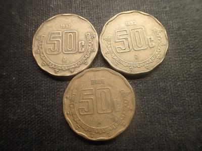 Mexiko50 centavos 1992,93,08