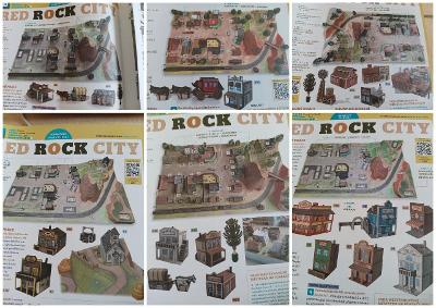 ABC Red rock city - 6 casti westernoveho mestecka