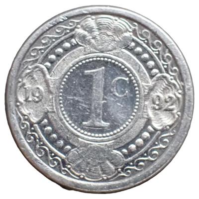 Nizozemské Antily 1 cent 1992