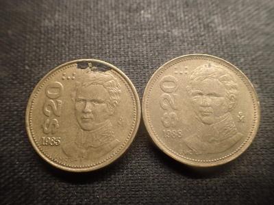 Mexiko 20 pesos 1985,88