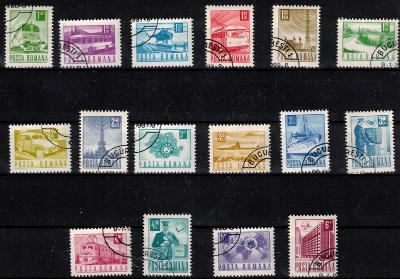 V1359   -Sestava poštovních známek neražených nebo ražených