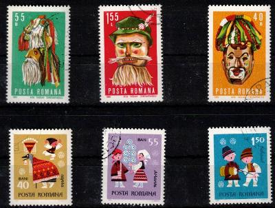 V1370   -Sestava poštovních známek neražených nebo ražených