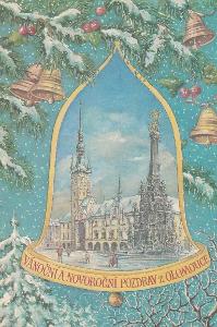 Vánoční a novoroční pozdrav - Olomouc