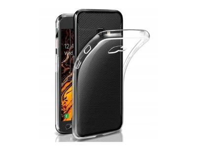 Průhledný tenký ohebný zadní kryt pouzdro pro Samsung Galaxy Xcover 4