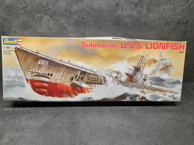 Plastikový model Submarine U.S.S. LIONFISH 1/185 REVELL