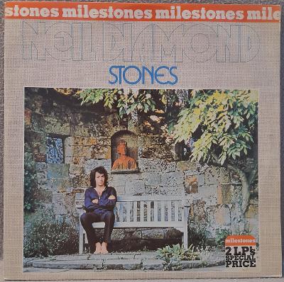 2LP Neil Diamond - Milestones: Stones / Moods EX