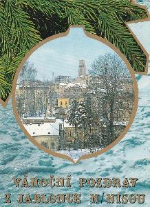 Vánoční a Novoroční pozdrav - Jablonec nad Nisou