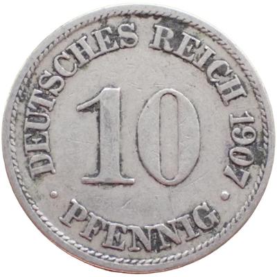 10 Pfennig 1907 A