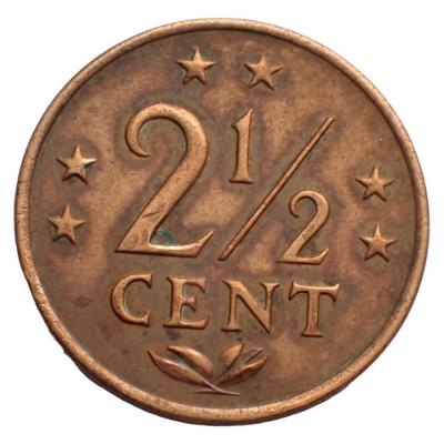 Nizozemské Antily 2½ cent 1971