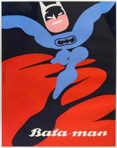 Baťa - man reklamní plakát autor Claudio Oliveira HOL