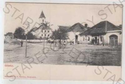 Katovice (Strakonice), náměstí, kostel, DA