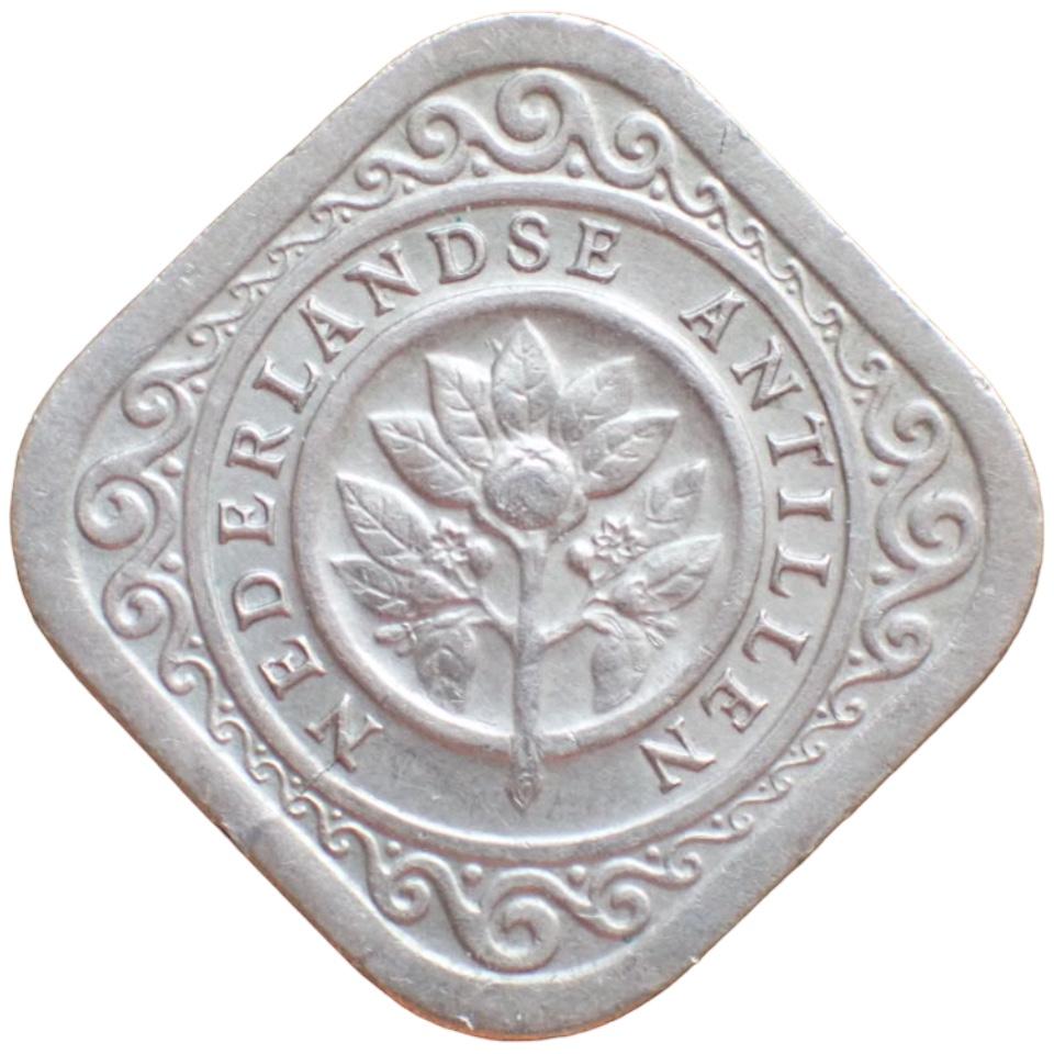 Holandské Antily 5 cent 1967 - Zberateľstvo