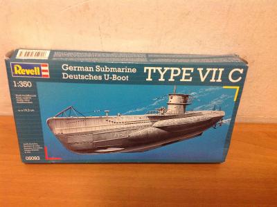 REVELL - German Submarine Type VII C, 1/350