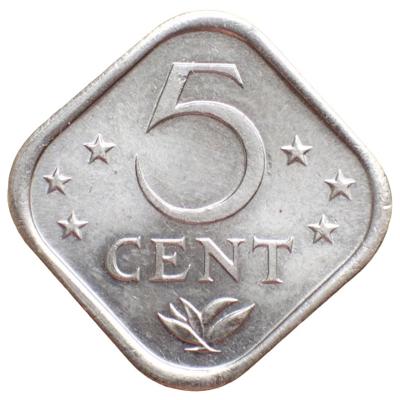 Nizozemské Antily 5 cent 1979