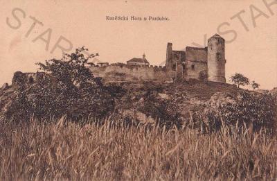 Kunětická hora, Pardubice, hrad