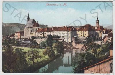 Český Krumlov (Krummau), zámek, kolorovaná