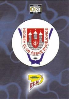 OFS 99/00 - Logo / Klub - Motor České Budějovice