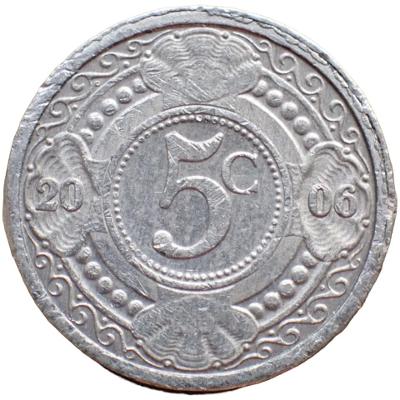 Nizozemské Antily 5 cent 2006