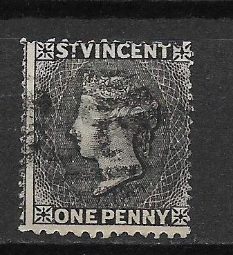 Britská kolonie St Vincent  One Penny  