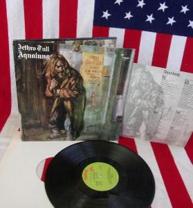 ⭐️ LP: JETHRO TULL - AQUALUNG, (EX) USA Chrysalis pressing 1971